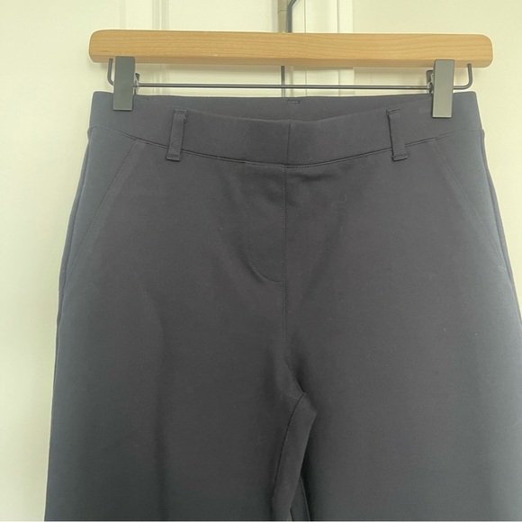 Quince Women’s Ultra-Stretch Ponte Bootcut Pants Navy - Picture 6 of 11